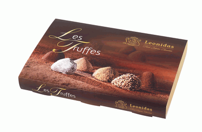 Ballotin de chocolats Leonidas à la liqueur pure 250gr